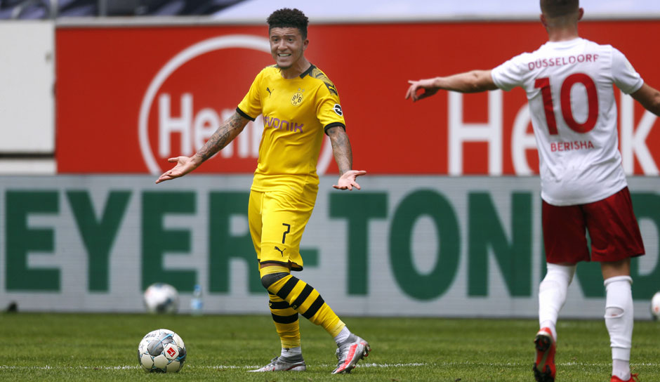 Dortmund agierte gegen Düsseldorf nach vorne lange zu ideenlos. Trainer Lucien Favre wechselte den Sieg ein. Jadon Sancho agierte immer wieder zu verspielt. Die Noten und Einzelkritiken der BVB-Spieler.