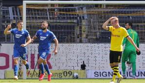 Borussia Dortmund hat nach einer desaströsen Leistung mit 0:4 gegen die TSG Hoffenheim verloren. Das Team von Lucien Favre erwischte durch die Bank weg einen rabenschwarzen Tag. Die Noten und Einzelkritiken der BVB-Spieler.