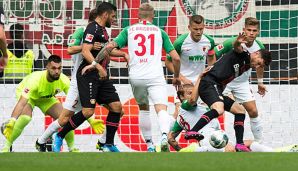 Leverkusen gastierte am 6. Spieltag in Augsburg.
