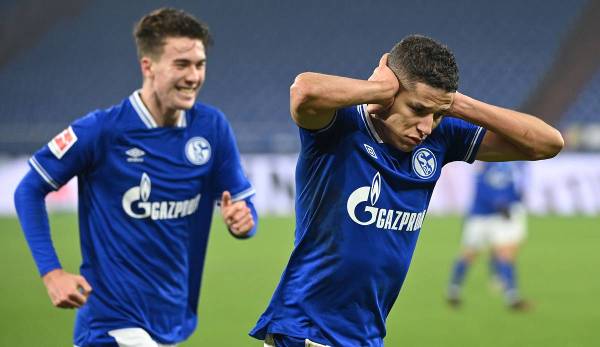 Matthew Hoppe und Amine Harit haben Schalke zum Sieg geführt.