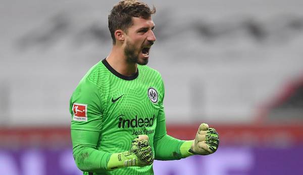 The number one at Eintracht Frankfurt: Kevin Trapp.