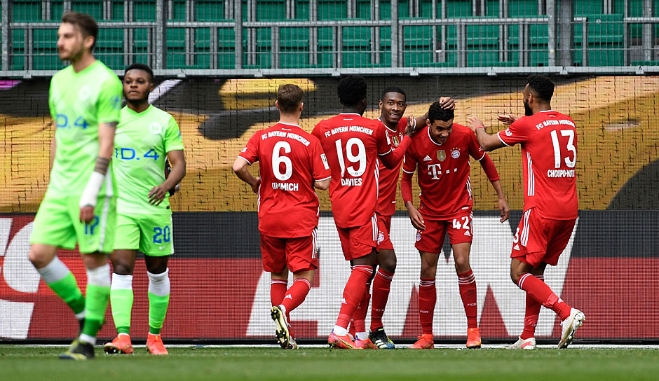 Mit dem 3:2-Sieg beim VfL Wolfsburg macht der FC Bayern einen großen Schritt Richtung 30. Meisterschaft - allen voran dank Jamal Musiala. Hier sind die Noten und Einzelkritiken zu den Spielern der Münchner.