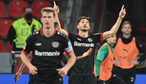 Bayer Leverkusen hat sich gegen Gladbach durchgesetzt.