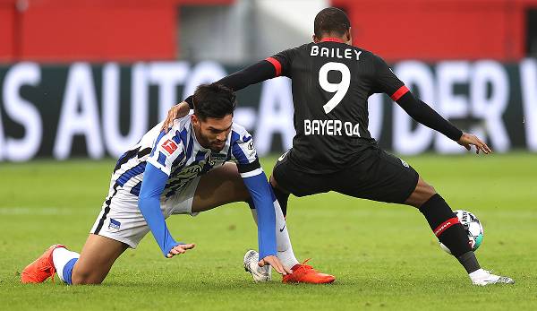 Gegen Bayer Leverkusen trennte sich die Hertha am vergangenen Spieltag 0:0 unentschieden.