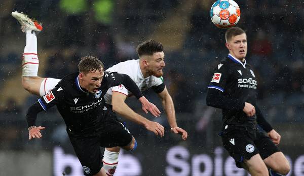 No winner in the first leg: Arminia and Effzeh drew 1-1 in December last year.