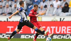 Arminia Bielefeld und Eintracht Frankfurt trennen sich 1:1-Unentschieden.