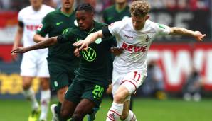 Der 1. FC Köln kassierte eine bittere Heimniederlage gegen den VfL Wolfsburg.