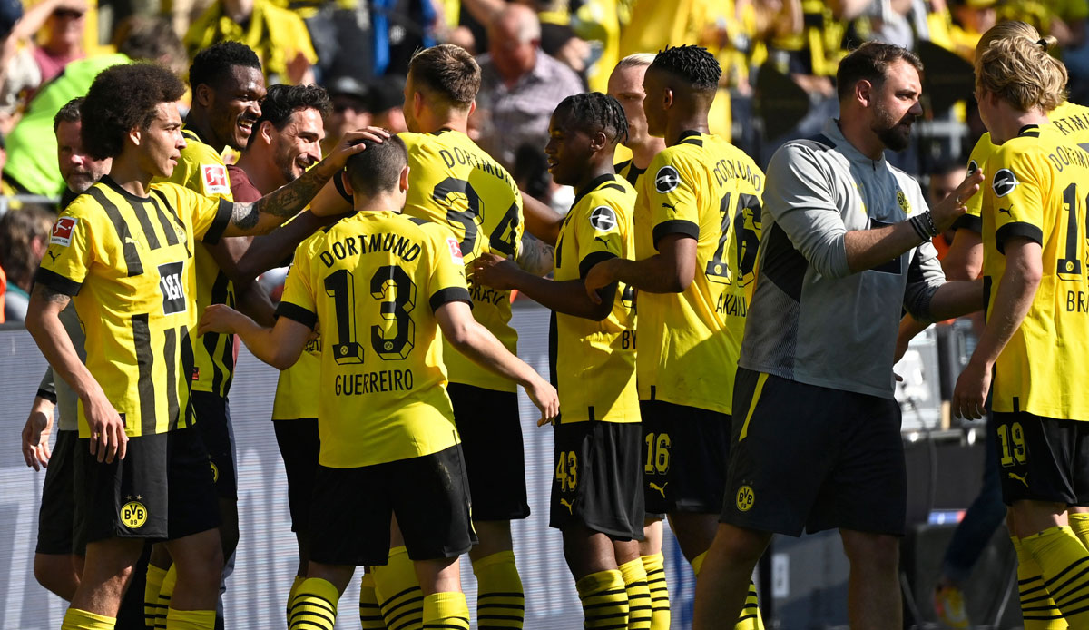 Borussia Dortmund hat am letzten Spieltag mit 2:1 gegen Hertha BSC gewonnen - und die Berliner in die Relegation geschickt. Die Noten und Einzelkritiken der BVB-Spieler.