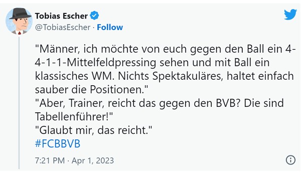 Bundesliga, FC Bayern Munich, FCB, Borussia Dortmund, BVB, network reactions, Twitter