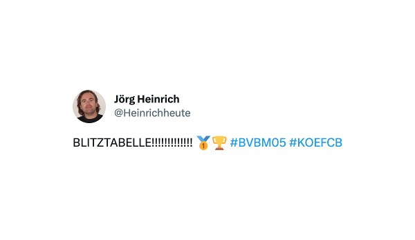 Bundesliga, network reactions, BVB, Borussia Dortmund, FC Bayern Munich, championship, Twitter
