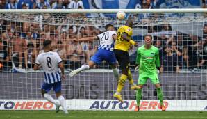 Borussia Dortmund schlägt Hertha BSC mit 1:0. Anthony Modeste machte in der ersten Halbzeit den wichtigen Führungstreffer in einem hart umkämpften Spiel. Die Noten und Einzelkritiken der BVB-Spieler.