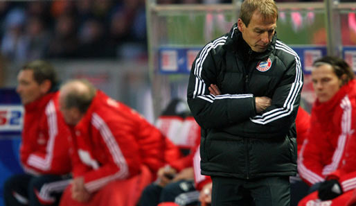 Jürgen Klinsmann steht nach drei Niederlagen in vier Rückrundenspielen unter Erfolgsdruck