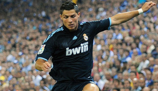 Gleich zu Beginn der Champions League mit einem Doppelpack: Reals Cristiano Ronaldo