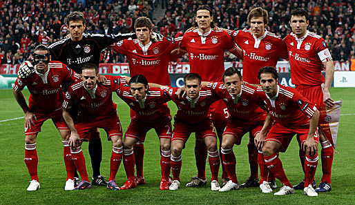 Diese Bayern-Mannschaft gewann das Hinspiel gegen Manchester United mit 2:1