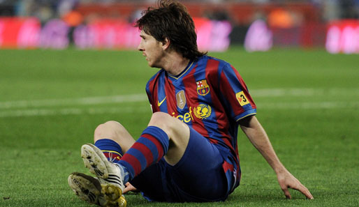 Lionel Messi holte mit Barca am Samstag gegen Espanyol Barcelona nur ein Unentschieden