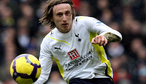 Luka Modric wechselte 2008 von Dinamo Zagreb in die Premier League nach Tottenham