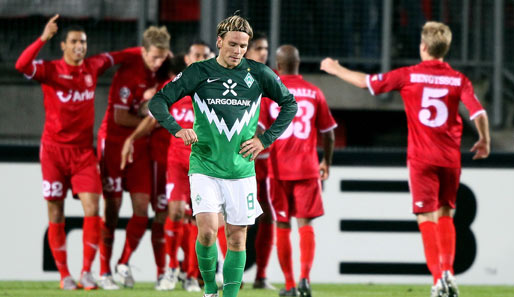 Im Hinspiel trennten sich Clemens Fritz und Werder Bremen 1:1 von Twente Enschede