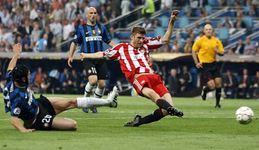 Bayerns Thomas Müller kommt in Mailand gegen Inter eine Schlüsselrolle zu