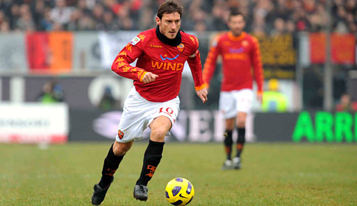 Will ins Champions-League-Viertelfinale: Roma-Legende Francesco Totti