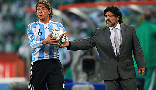 Gabriel Heinze wird eine besondere Beziehung zu Ex-Nationaltrainer Diego Maradona nachgesagt