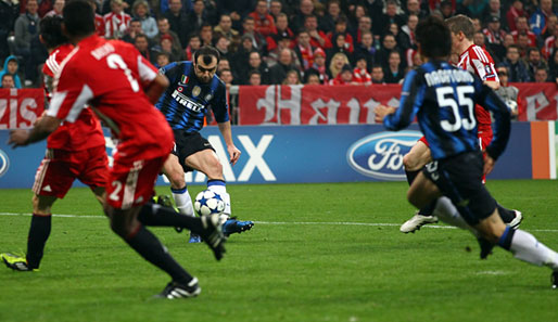 Goran Pandew erzielte in der 88. Minute den 3:2-Siegtreffer für Inter