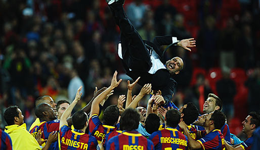 Für den FC Barcelona und Trainer Pep Guardiola war es der zweite CL-Sieg in drei Jahren