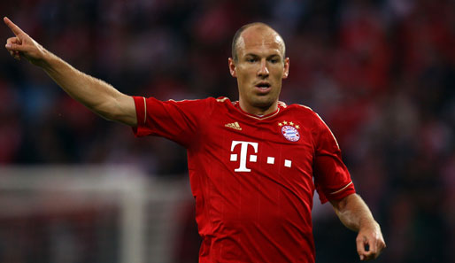 Arjen Robben fehlte dem FC Bayern zuletzt wegen Rückenbeschwerden