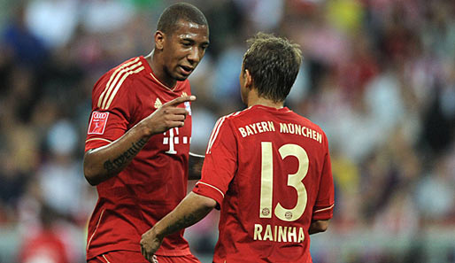 Zwei Neuzugänge des FC Bayern, die funktionieren: Jerome Boateng (l.) und Rafinha