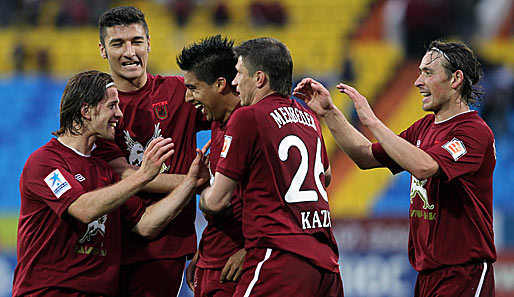 Rubin Kasan steht nach dem Sieg gegen Dinamo Kiew in der nächsten Qualifikationsrunde