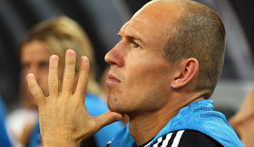 Arjen Robben fehlt den Bayern auch im ersten CL-Gruppenspiel gegen den FC Villarreal