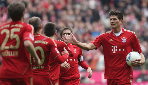 Mario Gomez wechselte 2009 für 30 Millionen Euro zu Bayern München