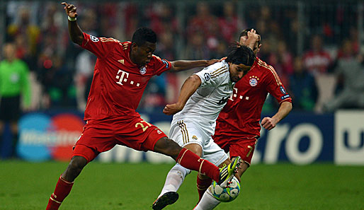 David Alaba (l.) wird im Finale der Champions League zugucken müssen, das steht jetzt fest