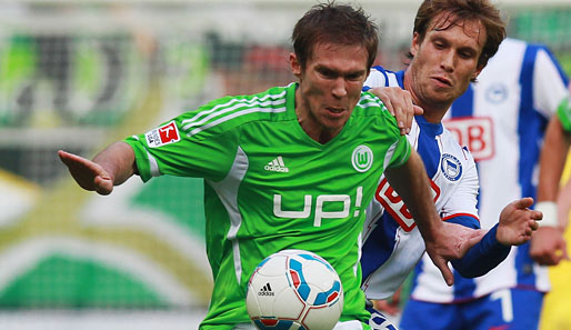 In der Bundesliga trug Alexander Hleb zuletzt das Trikot des VfL Wolfsburg