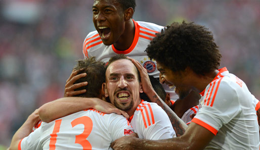 Franck Ribery gelangen in der laufenden Saison zwei Tore und vier Assists