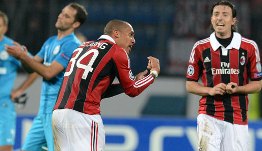 Milan verspielte in St. Petersburg einen Zwei-Tore-Vorsprung, gewann am Ende aber dennoch