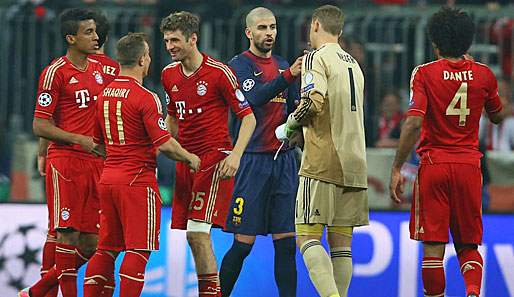 Bayern München zeigte dem vierfachen Champions-League-Sieger aus Barcelona die Grenzen auf