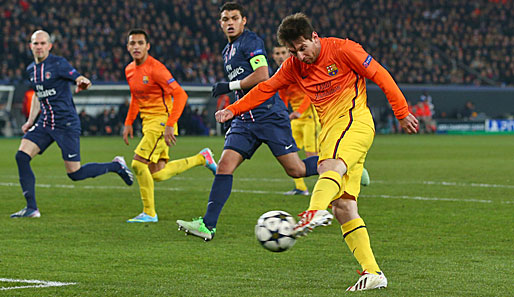 Lionel Messi zog sich im Spiel gegen Paris Saint-Germain eine Oberschenkelverletzung zu