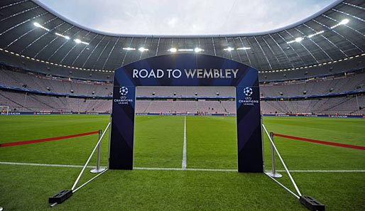 Das Ziel der Champions-League-Saison 2012/13 heißt Wembley