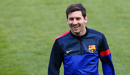 Lionel Messi wird gegen die Bayern mit von der Partie sein