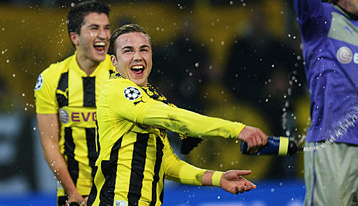 Mario Götze kann mit seinem Noch-Verein Dortmund gegen Bayern die Champions League gewinnen