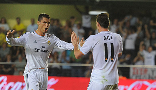 Reals Star-Duo peilt den ersten gemeinsamen Sieg an: Cristiano Ronaldo und Gareth Bale