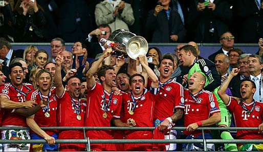 Die Bayern konnten das Endspiel der Champions League gegen Dortmund für sich entscheiden
