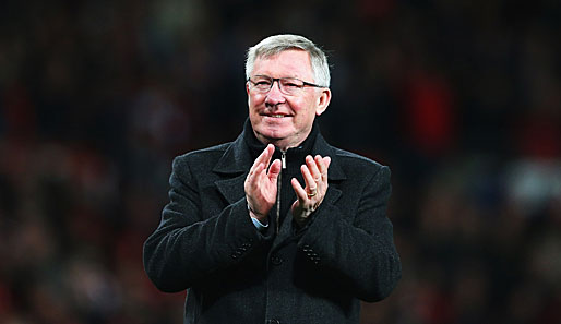 Sir Alex Ferguson war der jahrelange Trainer von Manchester United
