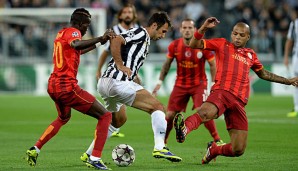 Juventus Turin kam gegen Galatasaray nicht über ein Unentschieden hinaus