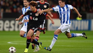 Bayer Leverkusen konnte das Hinspiel gegen San Sebastian mit 2:1 gewinnen