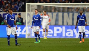 Die Schalke-Profis erlebten im Hinspiel gegen Real Madrid ein Debakel
