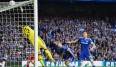 Glück für Chelsea: Atleticos Koke trifft in der 5. Minute Latte und Pfosten