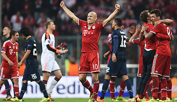Arjen Robben erzielte den Treffer zum 3:1 gegen Manchester United