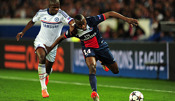 Blaise Matuidi half 90 Minuten mit, den FC Chelsea zu besiegen