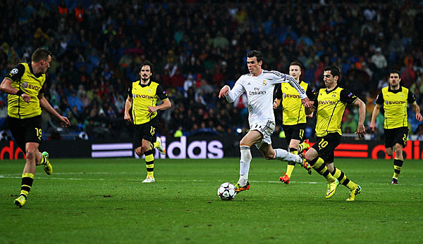 Gareth Bale war im Hinspiel nur selten zu stoppen gewesen